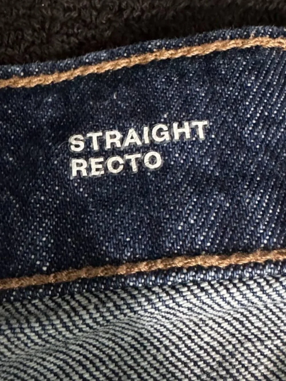 Goodfellow & Co Straight Leg Dark Wash Jeans 38x30 Worn Once